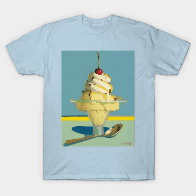 Ice Cream Sundae T-Shirt by Walter WhatsHisFace